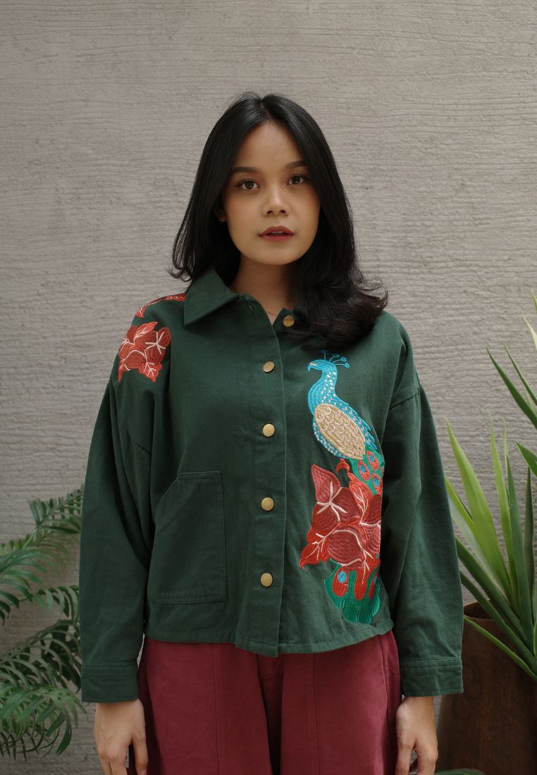 NONAETAL Harajuku Peafowl Jacket