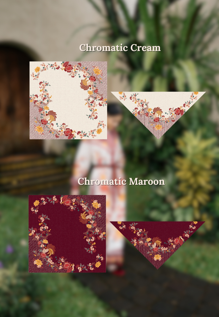 NONAETAL Whispers of Nature Square Scarf