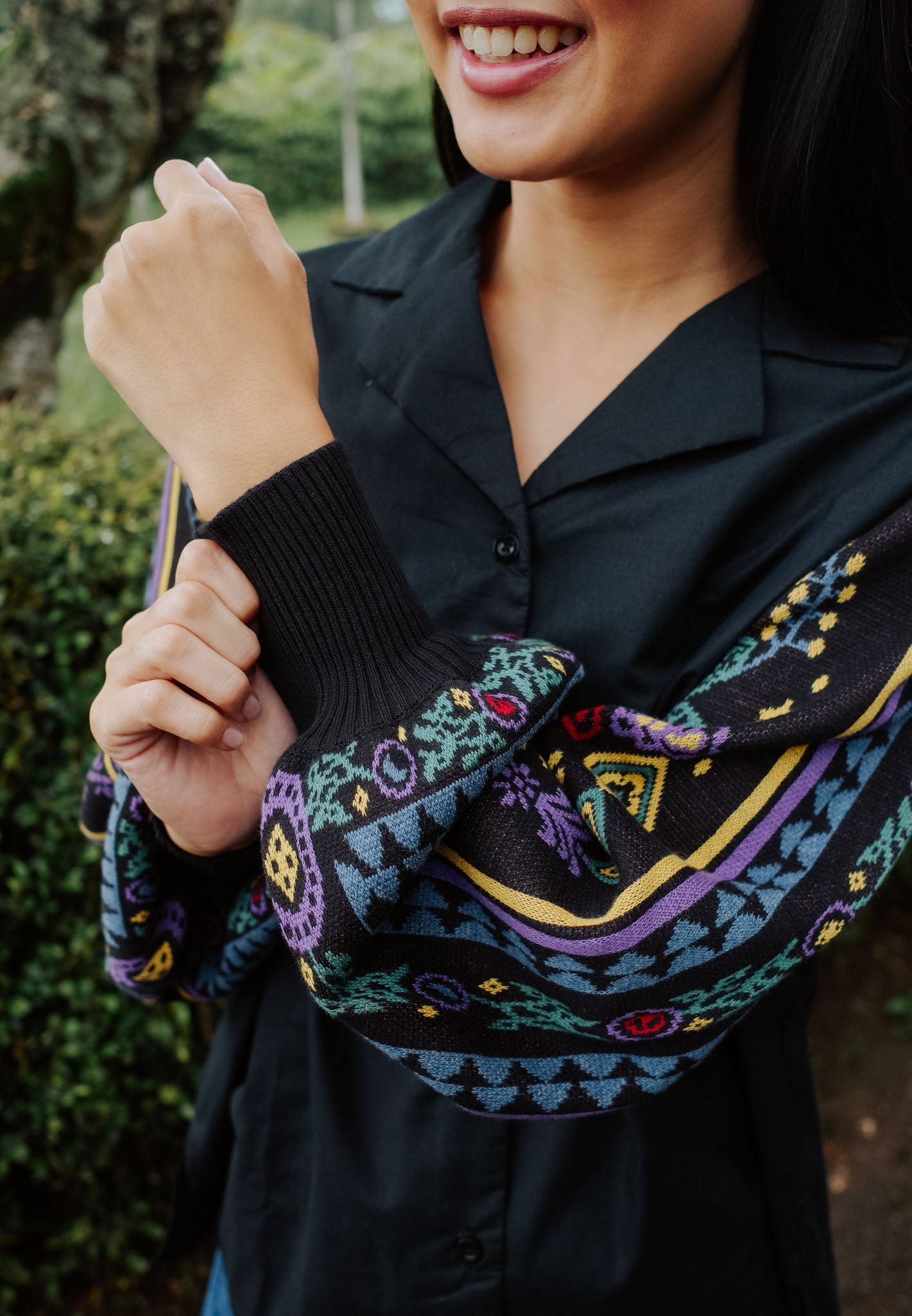 NONAETAL Milla Orion Top Knit Sleeve