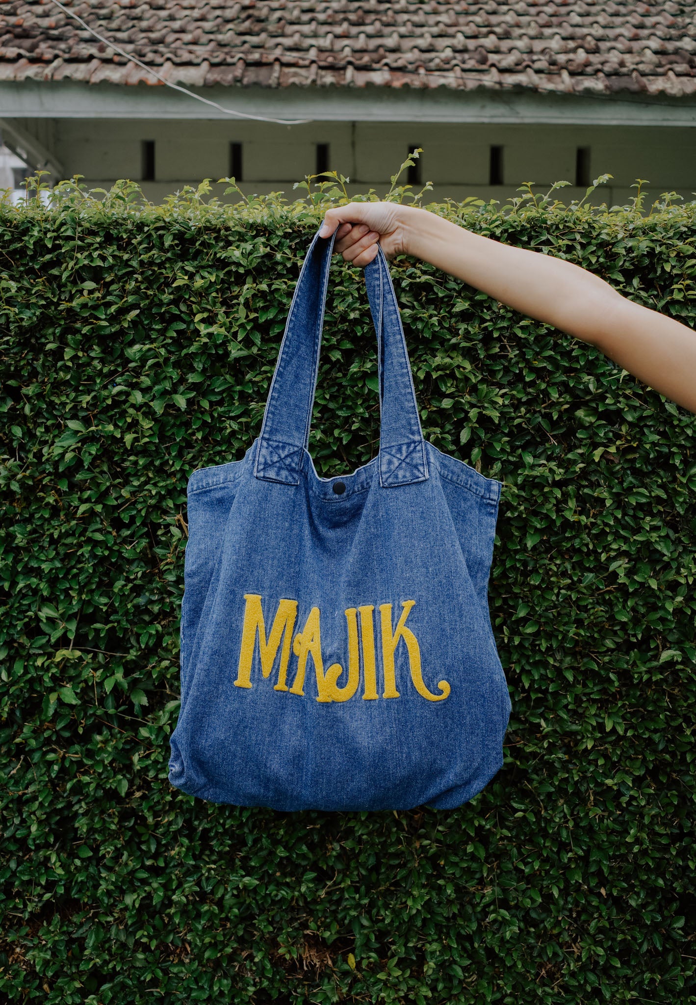 Nonaetal x Majik - MAJIK Bag Denim