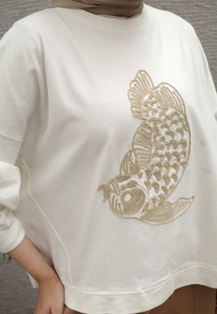 NONAETAL Hailey Arowana T-shirt Long Sleeve