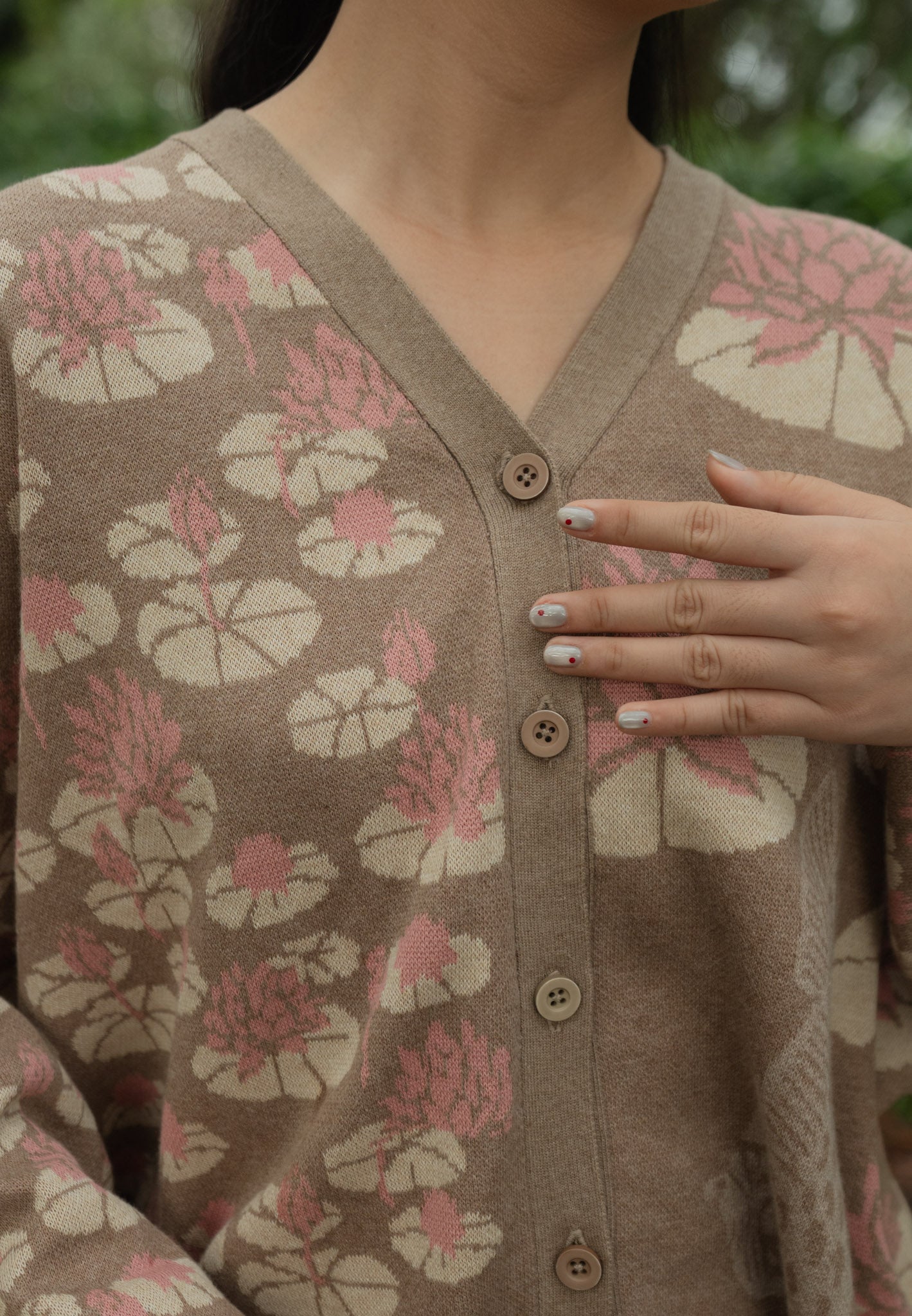 NONAETAL Orion Padwana Knit Cardigan