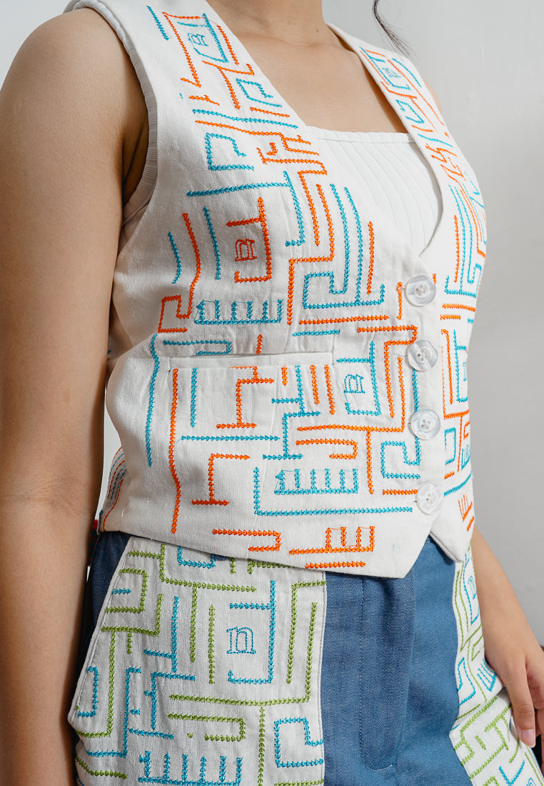 Isvara Vest Persimone Orange