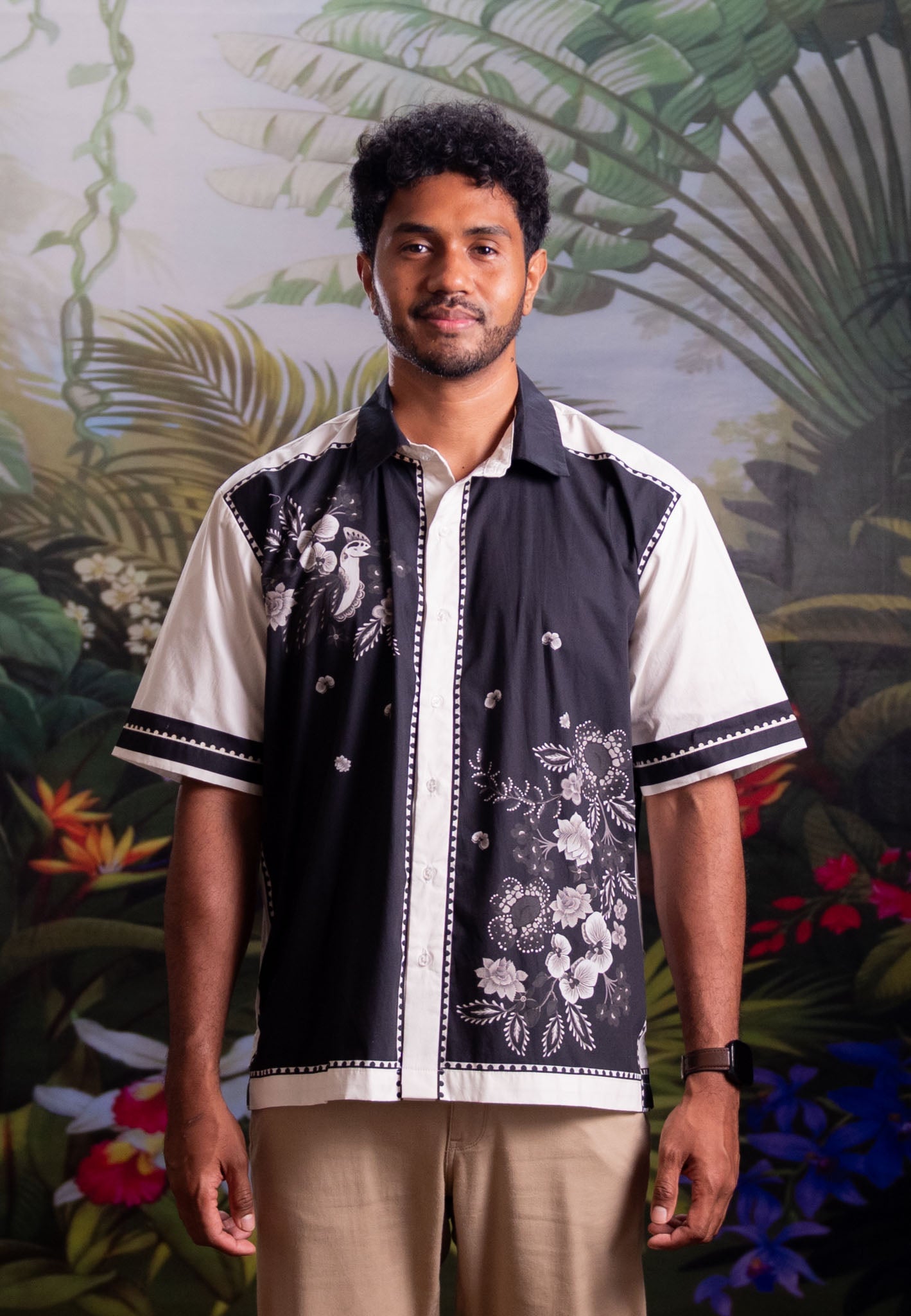 NONAETAL Cendrawasih Whipers Shirt Mens