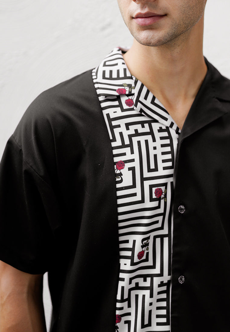 NONA X TITIES SAPOETRA Derai Shirt Black