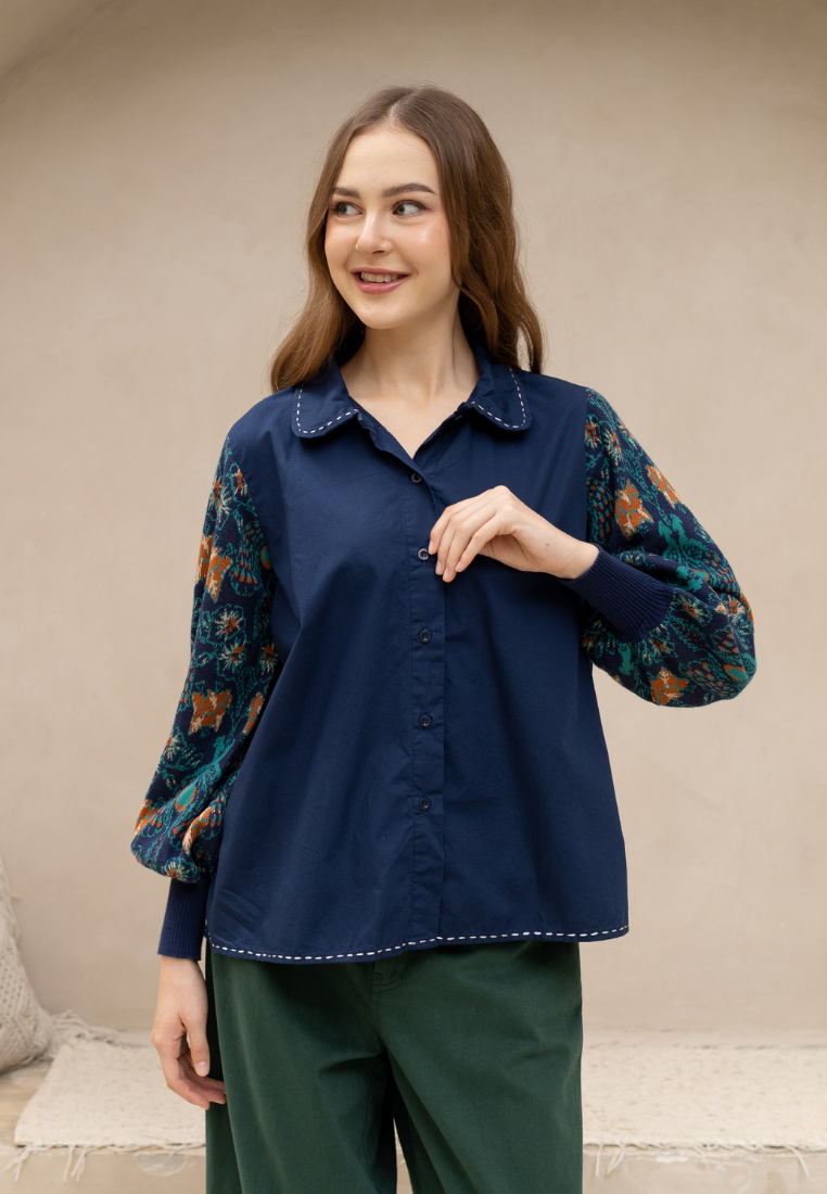 NONAETAL Celosia Sekar Knit Top Long Sleeve