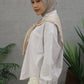 NONAETAL Seoul Jalak Shirt Long Sleeve Knit Shawl