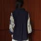 NONAETAL Celosia Shirt Hip Length Knit Sleeve