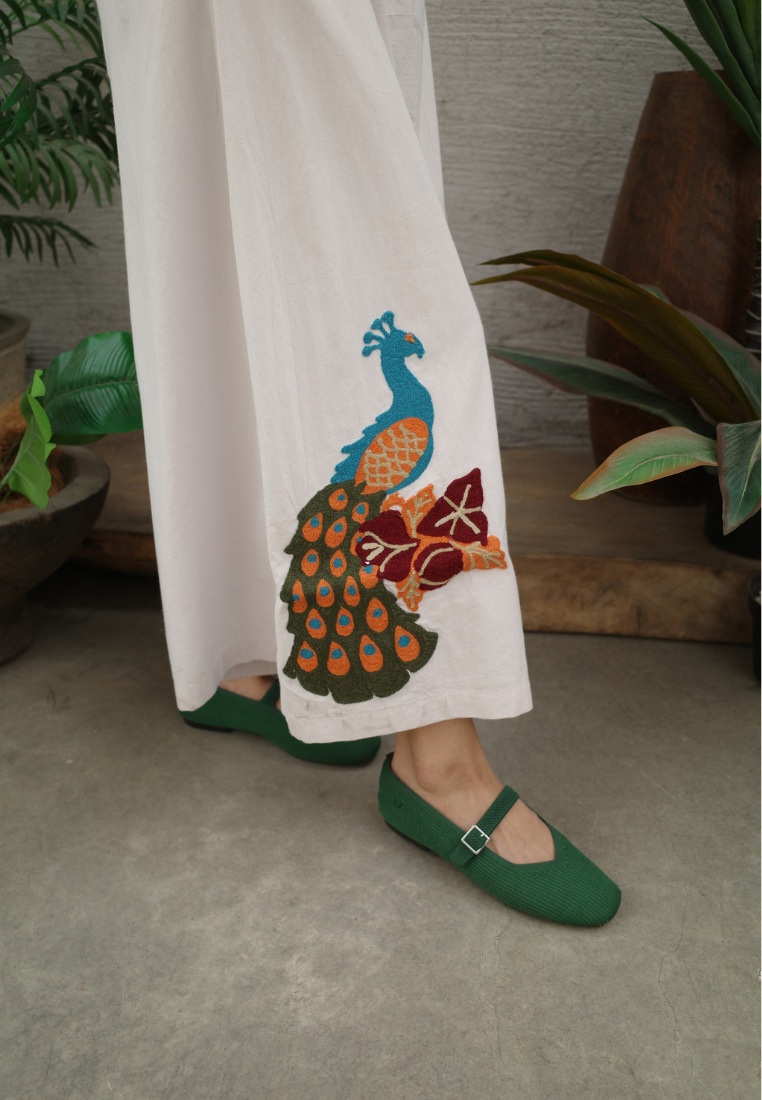 NONAETAL Avery Peafowl Pants Lilac Hint