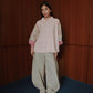 NONAETAL Celosia Shirt Hip Length Knit Sleeve