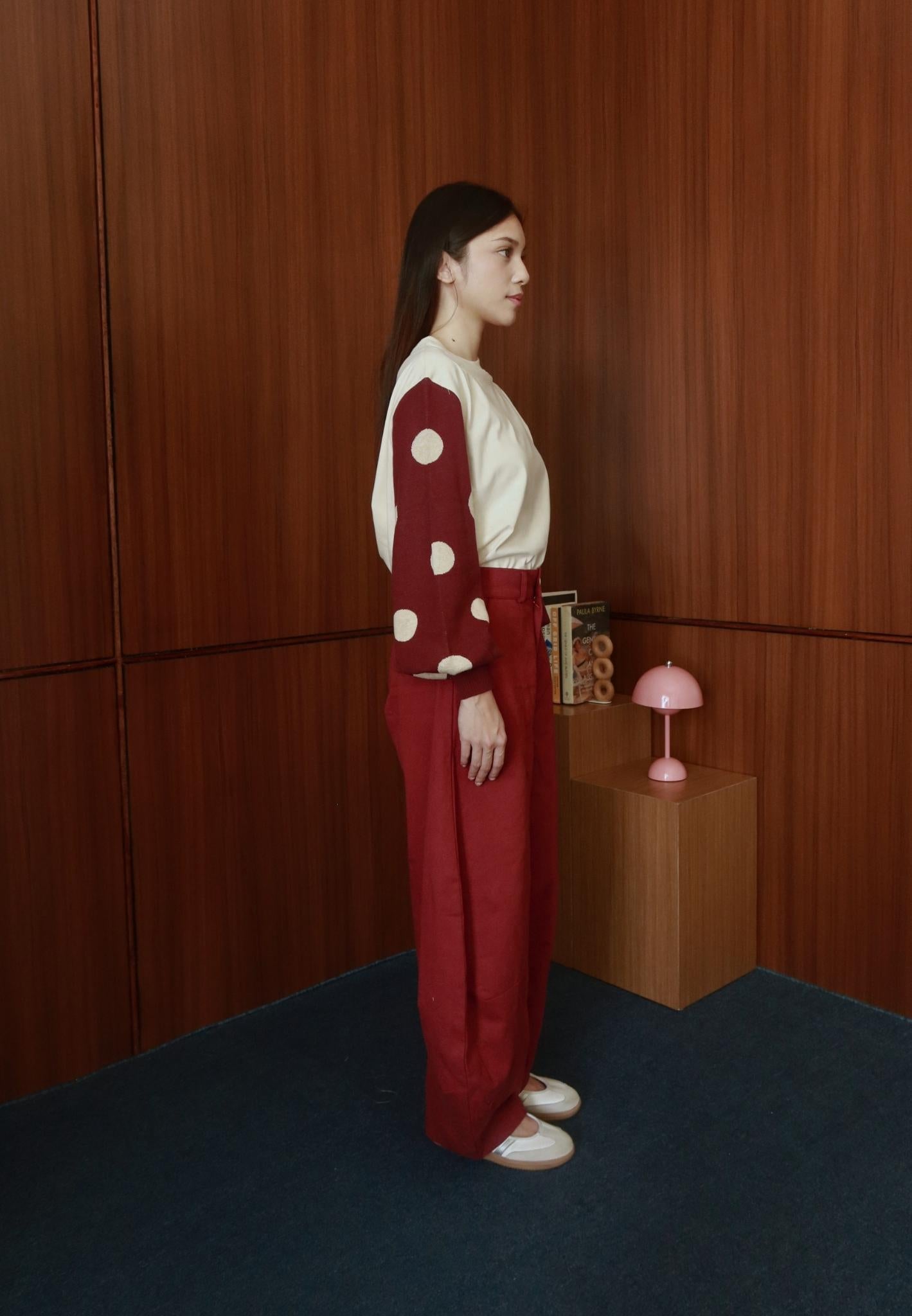 NONAETAL Magnolia Long Barrel Pants
