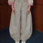 NONAETAL Magnolia Long Barrel Pants
