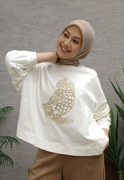 NONAETAL Hailey Arowana T-shirt Long Sleeve