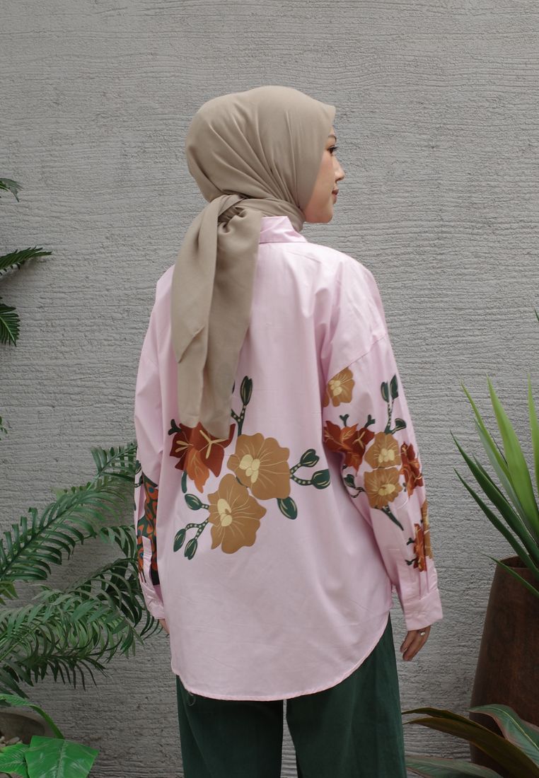 NONAETAL Andromeda Peafowl Shirt Long Sleeve