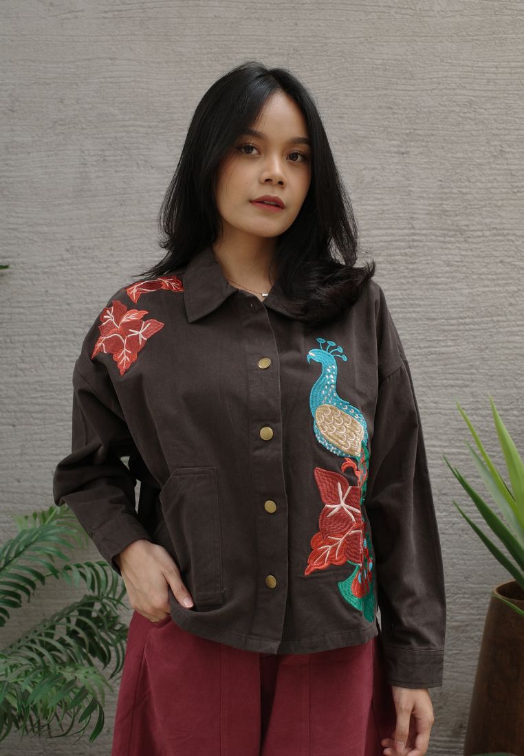 NONAETAL Harajuku Peafowl Jacket