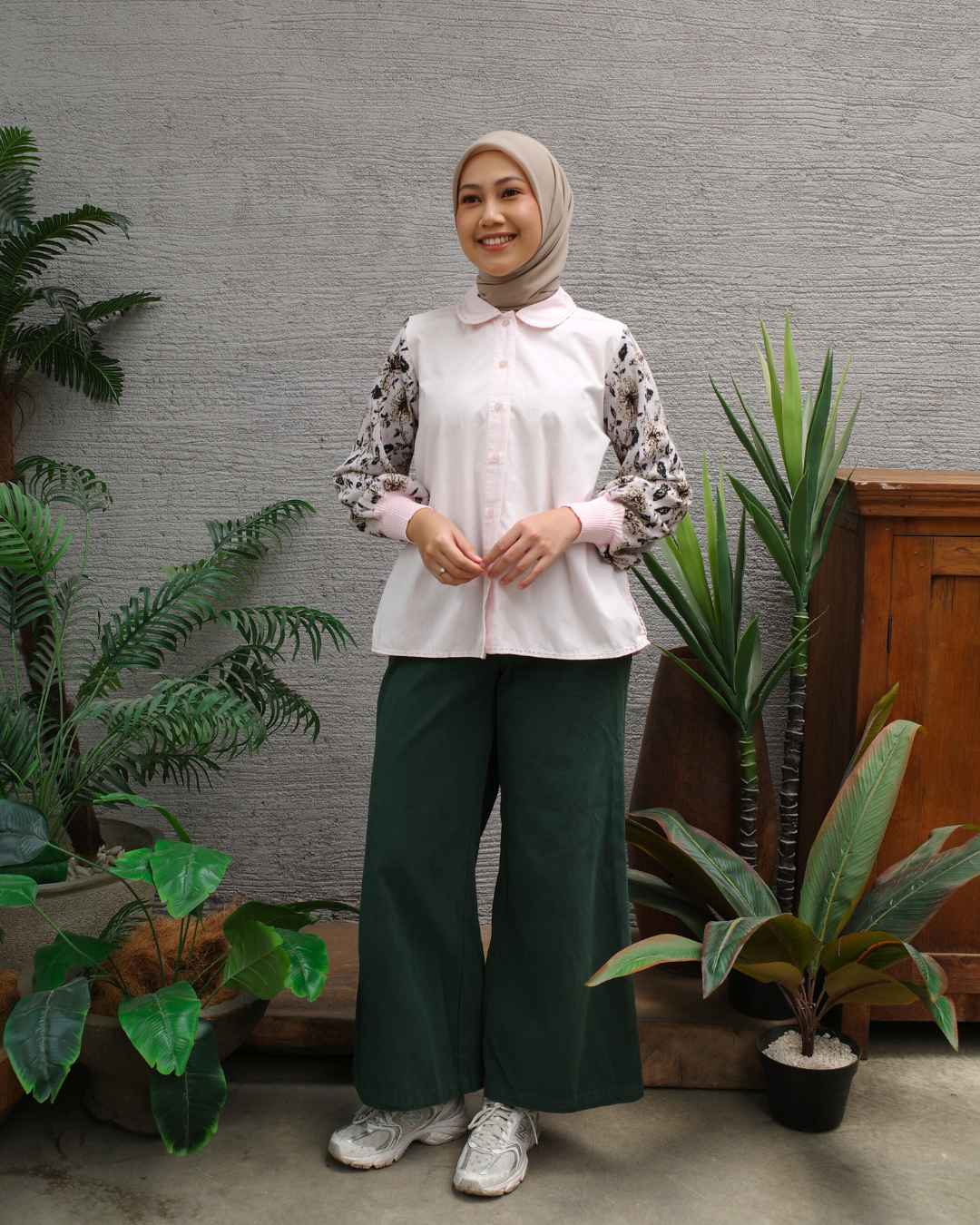 NONAETAL Celosia Sekar Knit Top Long Sleeve