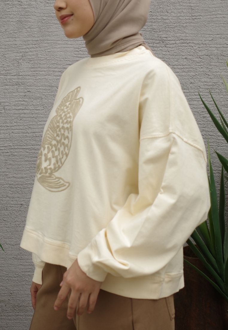 NONAETAL Hailey Arowana T-shirt Long Sleeve