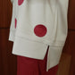 NONAETAL Timber Polka Funnel Hip Length Top