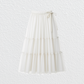 NONAETAL Westside Ruffle Wrap Midi Skirt