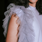 NONAETAL Nolita Tulle T-shirt Sleeveless Baby Blue