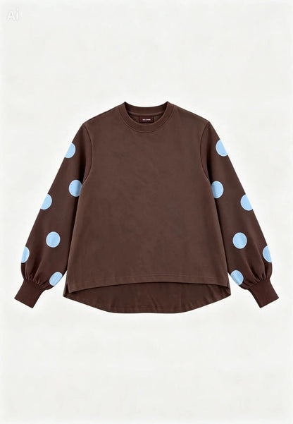 NONAETAL Calendula Polkadot T-shirt Knit