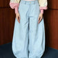 NONAETAL Magnolia Long Barrel Pants
