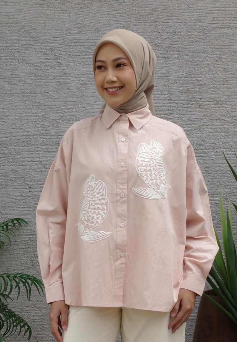 NONAETAL Cyrus Arwana Shirt Long Sleeve