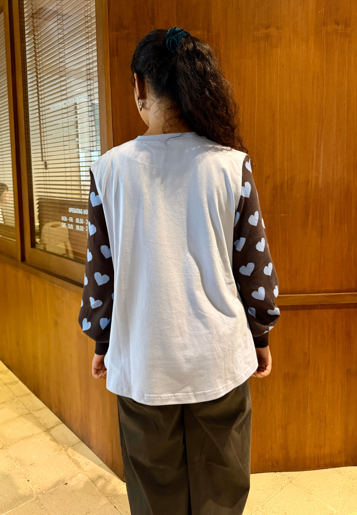 NONAETAL Calendula Heart T-shirt Knit
