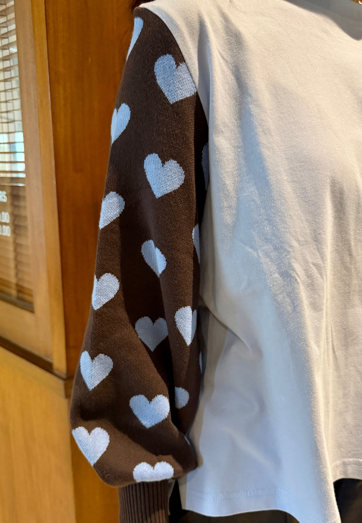 NONAETAL Calendula Heart T-shirt Knit