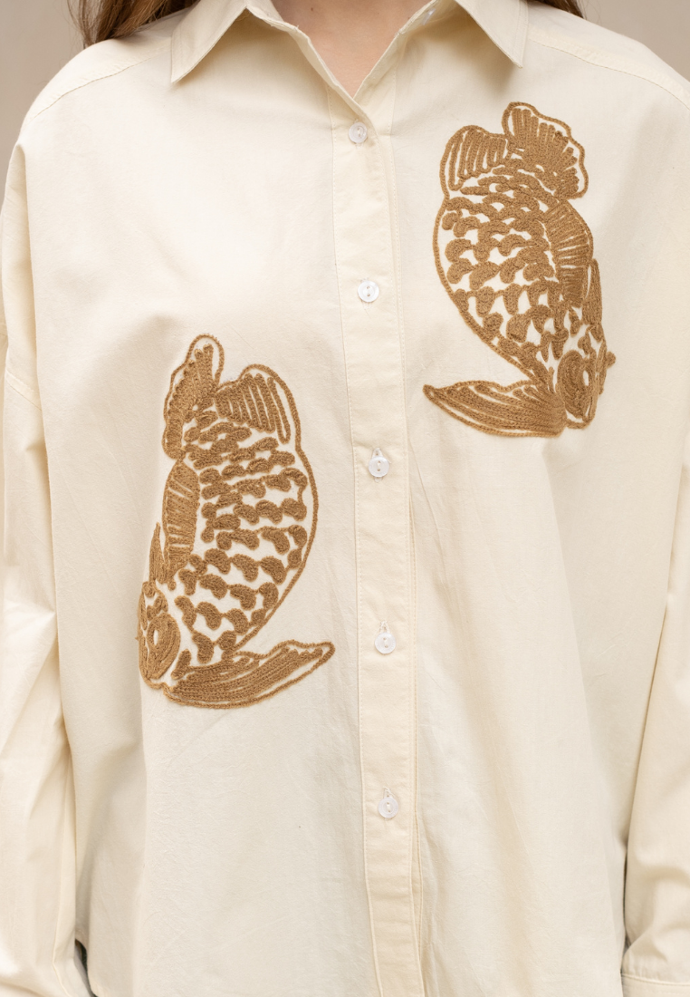 NONAETAL Cyrus Arwana Shirt Long Sleeve