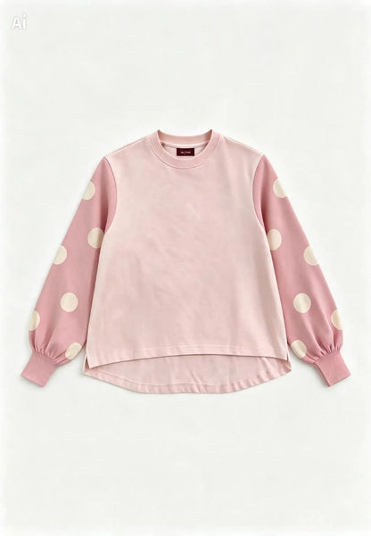 NONAETAL Calendula Polkadot T-shirt Knit