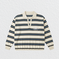NONAETAL Houston Knit Top Stripes Long Sleeve
