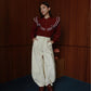 NONAETAL Magnolia Long Barrel Pants