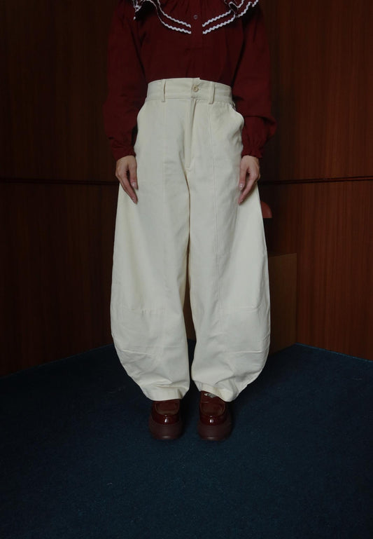 NONAETAL Magnolia Long Barrel Pants