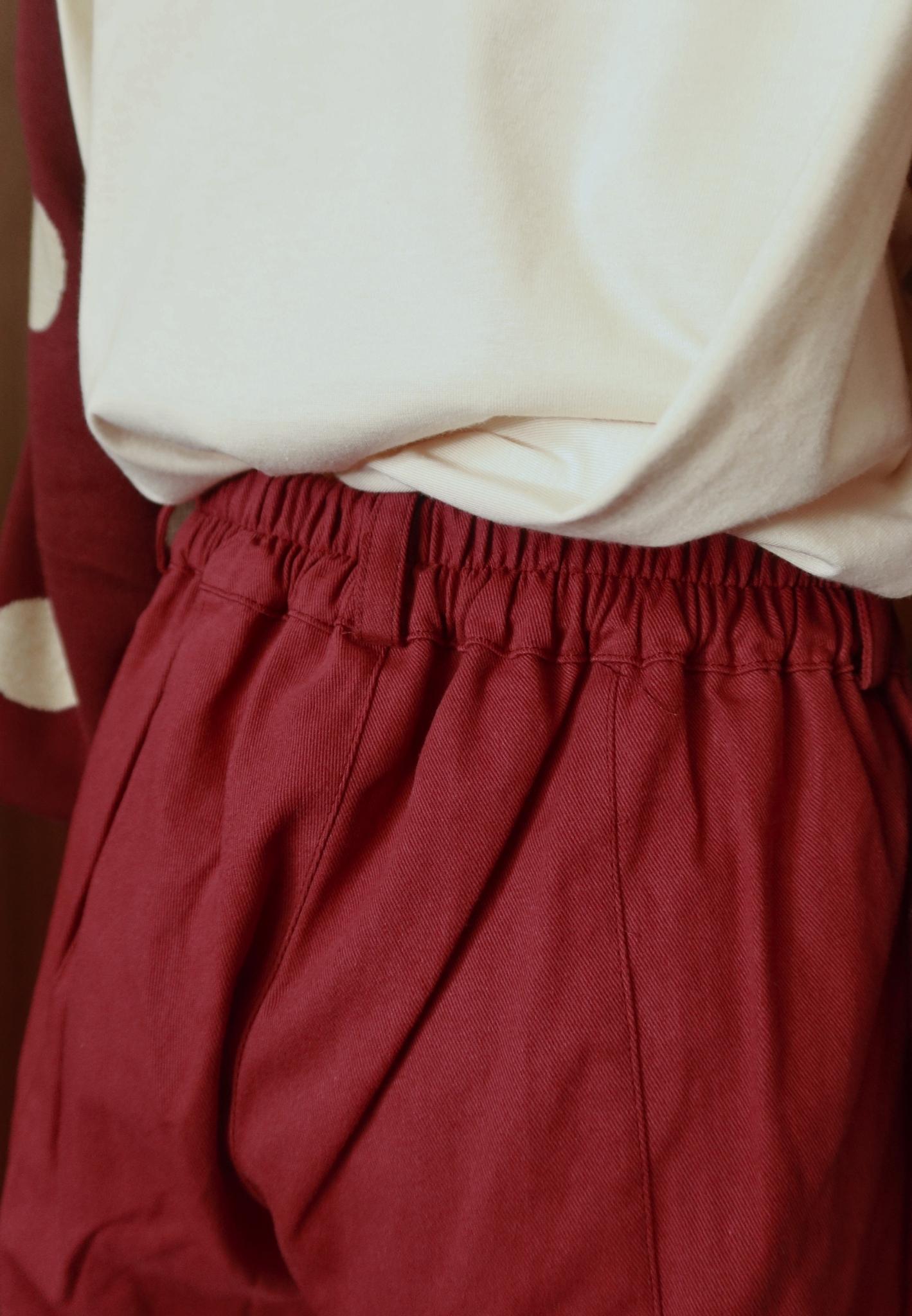 NONAETAL Magnolia Long Barrel Pants