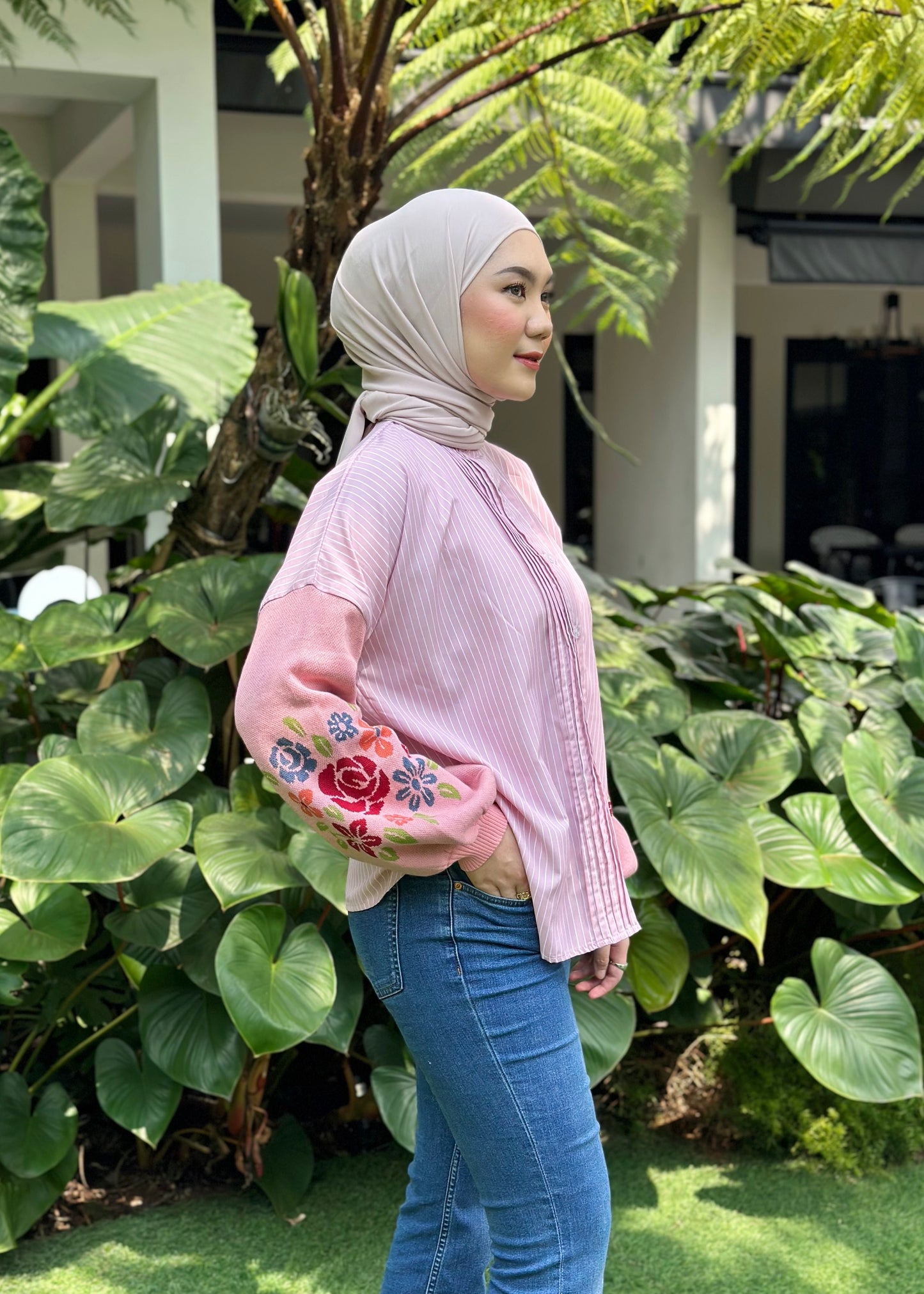 NONAETAL Dirandra Blouse Stripes