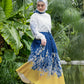 NONAETAL Paradise Pleats Skirt Canary Yellow