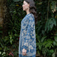 NONAETAL Lisa Heritage Knit Tunic Blue