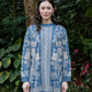 NONAETAL Lisa Heritage Knit Tunic Blue