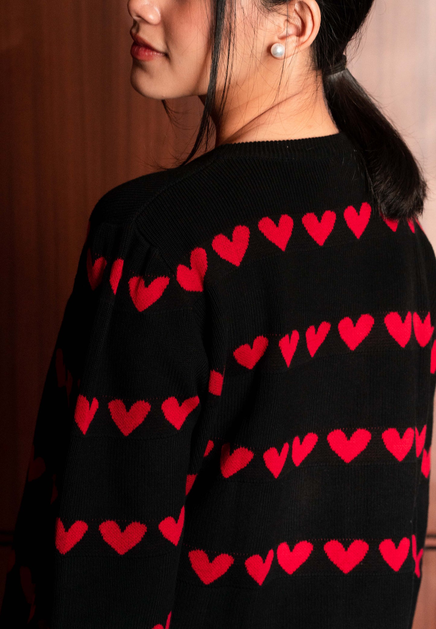 NONAETAL Cupid Space Knit Top Long Sleeve