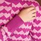 NONAETAL Cupid Heart Knit Sweater Long Sleeve