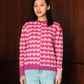 NONAETAL Cupid Heart Knit Sweater Long Sleeve