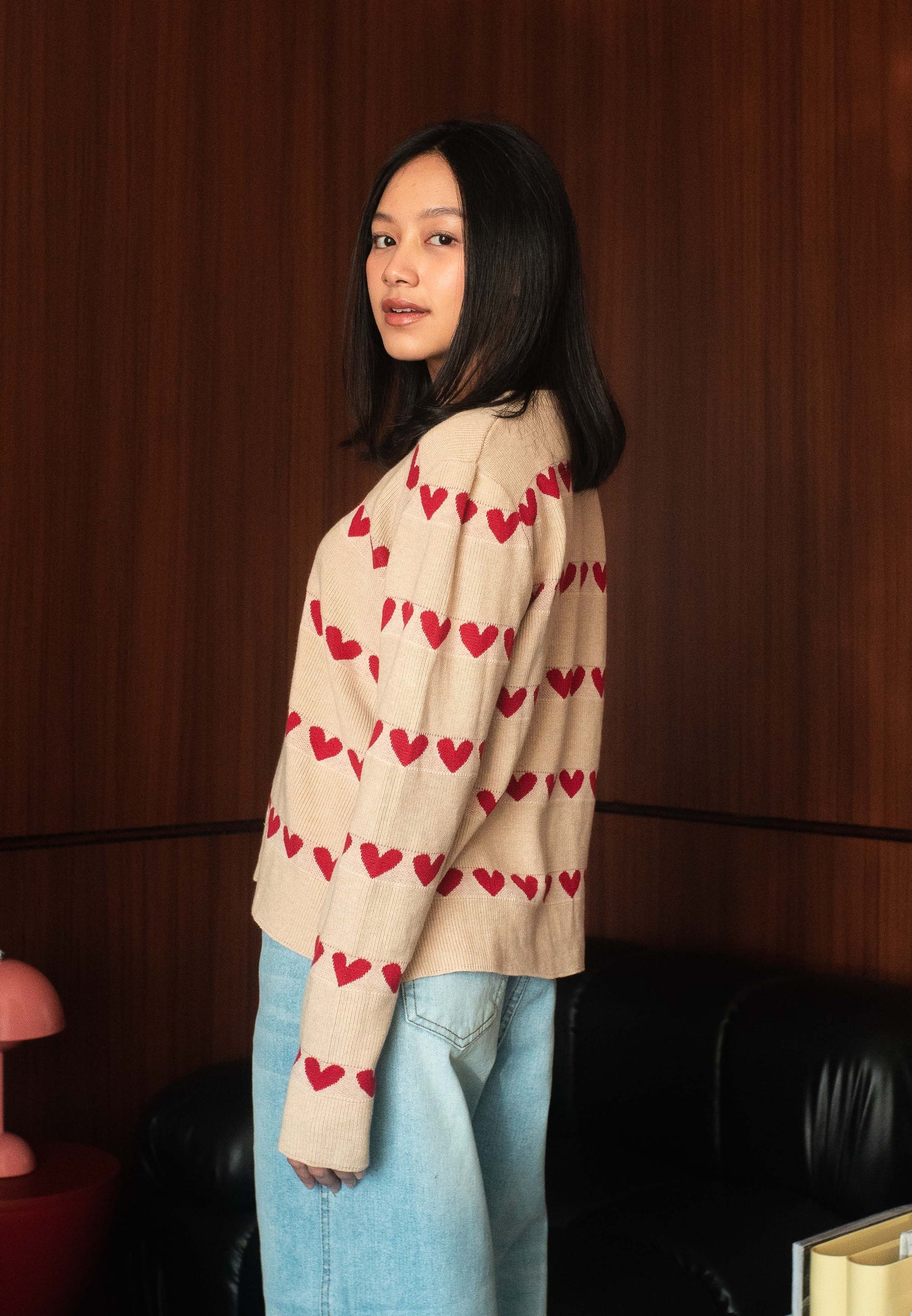 NONAETAL Cupid Space Knit Top Long Sleeve