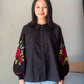 NONA Celosia Long Sleeve Shirt Black