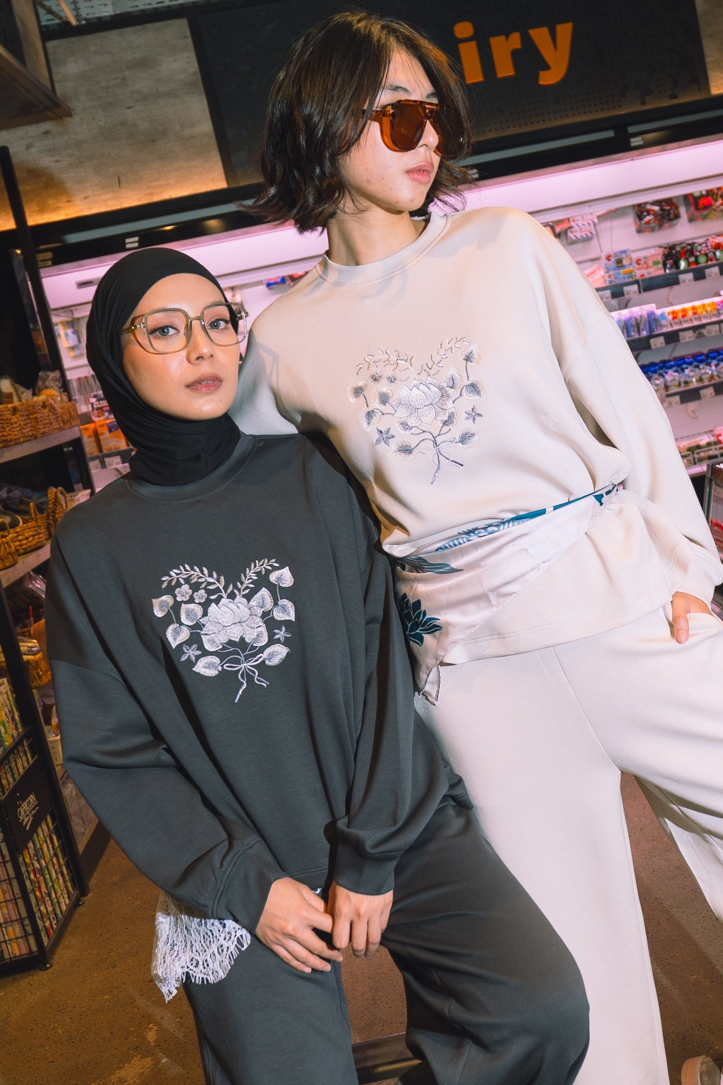 NONAETAL Hailey Lotus Top Long Sleeve