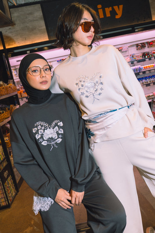 NONAETAL Hailey Lotus Top Long Sleeve