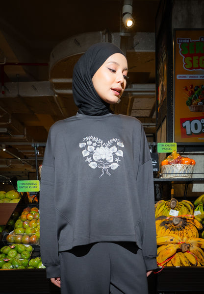 NONAETAL Hailey Lotus Top Long Sleeve