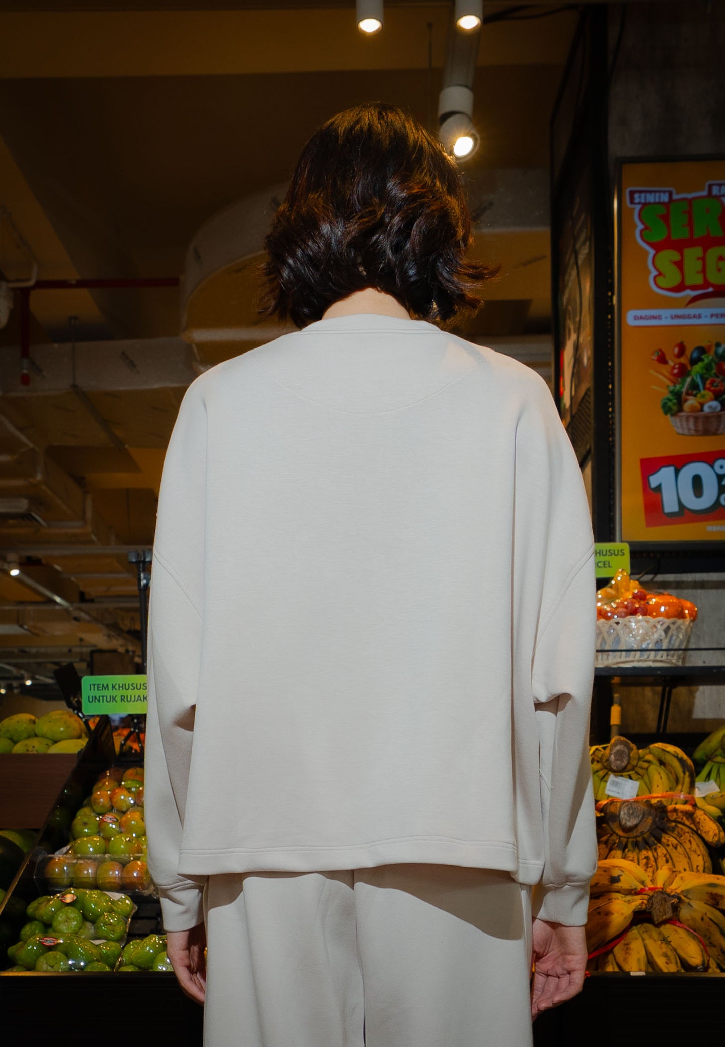 NONAETAL Hailey Lotus Top Long Sleeve