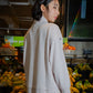 NONAETAL Timber Funnel Hip Lenght Top Long Sleeve