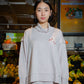 NONAETAL Timber Funnel Hip Lenght Top Long Sleeve